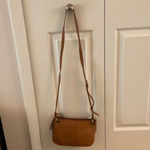 Fossil Pebble Leather Crossbody